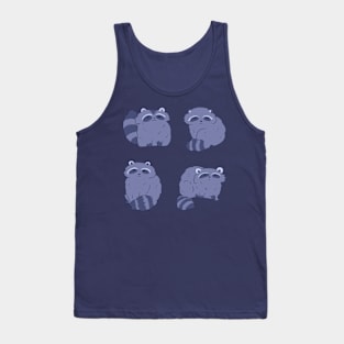 Raccoon drawing pack Tank Top